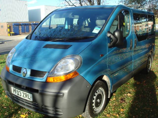 Renault Trafic 1.9TD SL29dCi 100 Minibus Minibus Diesel BLUE