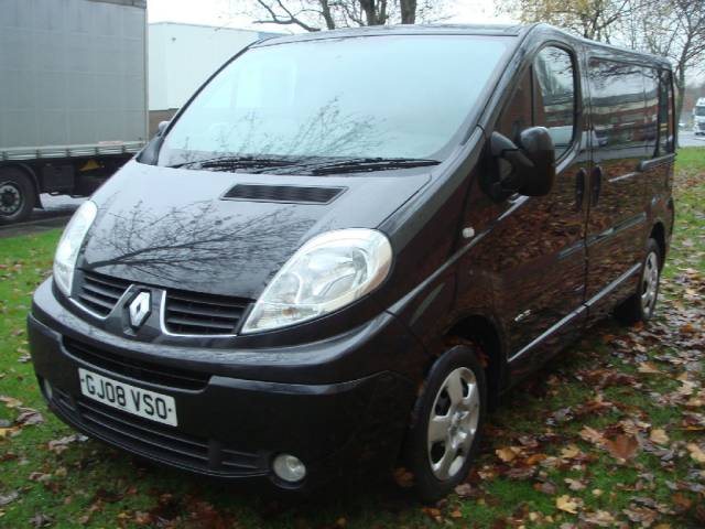 Renault Trafic 2.0TD SL27dCi 115 Sport Panel Van Panel Van Diesel Black