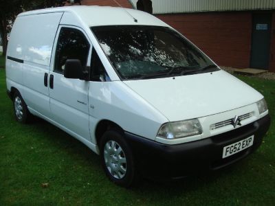 Citroen Dispatch 1.9D 815 Panel Van Panel Van Diesel WhiteCitroen Dispatch 1.9D 815 Panel Van Panel Van Diesel White at Chequered Flag GB LTD Leeds