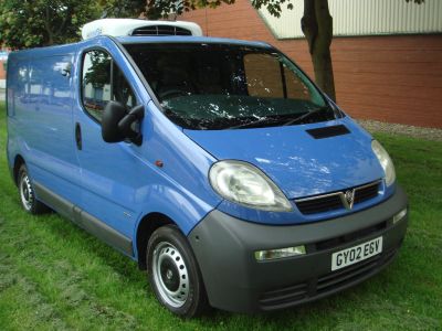 Vauxhall Vivaro 1.9 DTi 2700 SWB Refrigerated Van 4dr Temperature Controlled Diesel BlueVauxhall Vivaro 1.9 DTi 2700 SWB Refrigerated Van 4dr Temperature Controlled Diesel Blue at Chequered Flag GB LTD Leeds