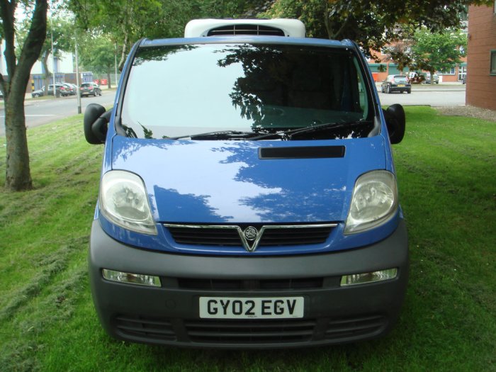 Vauxhall Vivaro 1.9 DTi 2700 SWB Refrigerated Van 4dr Temperature Controlled Diesel Blue