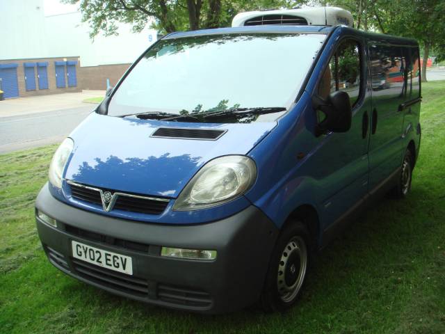 Vauxhall Vivaro 1.9 DTi 2700 SWB Refrigerated Van 4dr Temperature Controlled Diesel Blue