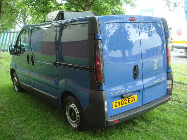 2002 Vauxhall Vivaro 1.9 DTi 2700 SWB Refrigerated Van 4dr