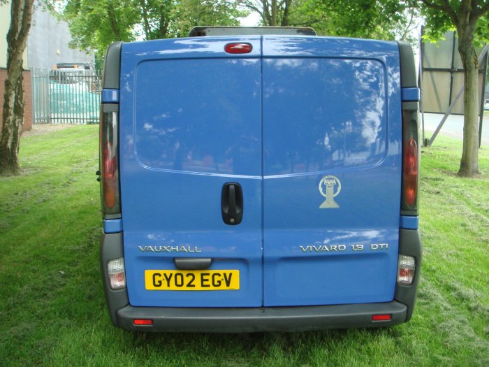 Vauxhall Vivaro 1.9 DTi 2700 SWB Refrigerated Van 4dr Temperature Controlled Diesel Blue