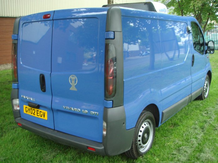 Vauxhall Vivaro 1.9 DTi 2700 SWB Refrigerated Van 4dr Temperature Controlled Diesel Blue