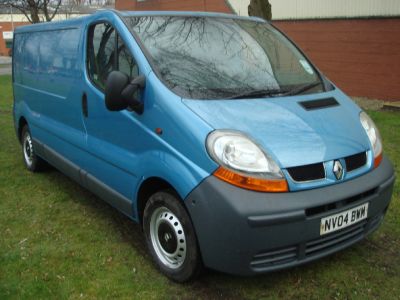 Renault Trafic 1.9TD LL29dCi 100 Panel Van Panel Van Diesel BlueRenault Trafic 1.9TD LL29dCi 100 Panel Van Panel Van Diesel Blue at Chequered Flag GB LTD Leeds