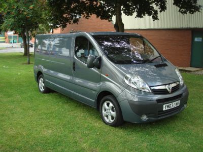 Vauxhall Vivaro 2.0CDTi Sportive 2900 LWB Panel Van Panel Van Diesel GreyVauxhall Vivaro 2.0CDTi Sportive 2900 LWB Panel Van Panel Van Diesel Grey at Chequered Flag GB LTD Leeds