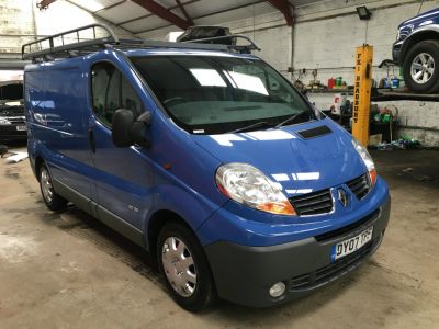 Renault Trafic 2.0TD SL29dCi 115 Panel Van Panel Van Diesel BlueRenault Trafic 2.0TD SL29dCi 115 Panel Van Panel Van Diesel Blue at Chequered Flag GB LTD Leeds