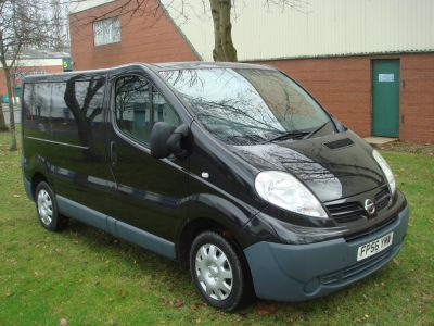 Nissan Primastar 2.0 dCi SE 2700 Low Roof Panel Van 4dr (SWB) Panel Van Diesel BlackNissan Primastar 2.0 dCi SE 2700 Low Roof Panel Van 4dr (SWB) Panel Van Diesel Black at Chequered Flag GB LTD Leeds