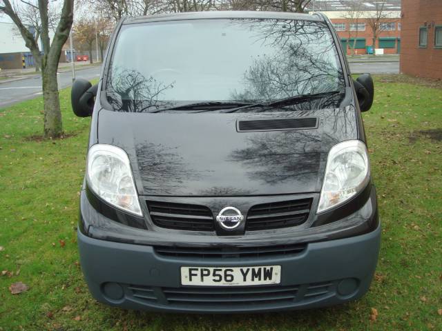 Nissan Primastar 2.0 dCi SE 2700 Low Roof Panel Van 4dr (SWB) Panel Van Diesel Black