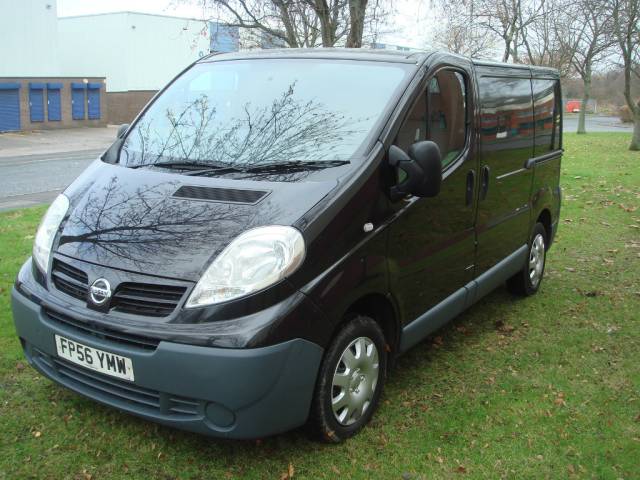 Nissan Primastar 2.0 dCi SE 2700 Low Roof Panel Van 4dr (SWB) Panel Van Diesel Black