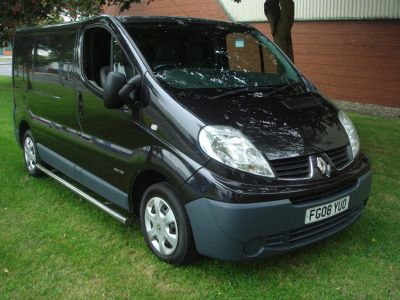 Renault Trafic 2.0 TD dCi SL27 Panel Van 4dr Panel Van Diesel BlackRenault Trafic 2.0 TD dCi SL27 Panel Van 4dr Panel Van Diesel Black at Chequered Flag GB LTD Leeds