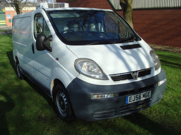 Vauxhall Vivaro 1.9 DTi 2900 Refrigerated Van 4dr (High payload, LWB) Temperature Controlled Diesel White