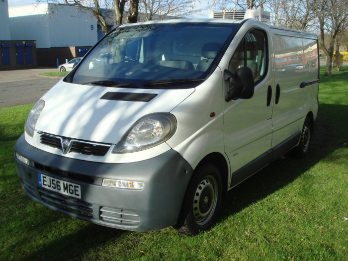 Vauxhall Vivaro 1.9 DTi 2900 Refrigerated Van 4dr (High payload, LWB) Temperature Controlled Diesel White