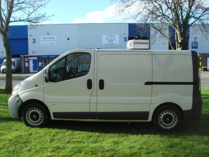 Vauxhall Vivaro 1.9 DTi 2900 Refrigerated Van 4dr (High payload, LWB) Temperature Controlled Diesel White