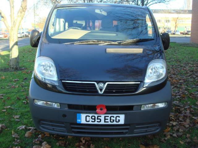 Vauxhall Vivaro 1.9TD SWB Panel Van Panel Van Diesel Black