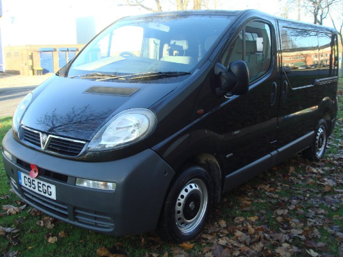 Vauxhall Vivaro 1.9TD SWB Panel Van Panel Van Diesel Black