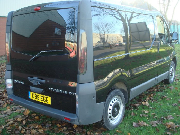 Vauxhall Vivaro 1.9TD SWB Panel Van Panel Van Diesel Black