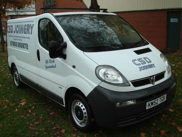 Vauxhall Vivaro 1.9 Di 2900 Swb Commercial Diesel White