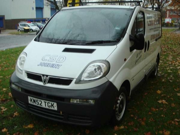 Vauxhall Vivaro 1.9 Di 2900 Swb Commercial Diesel White