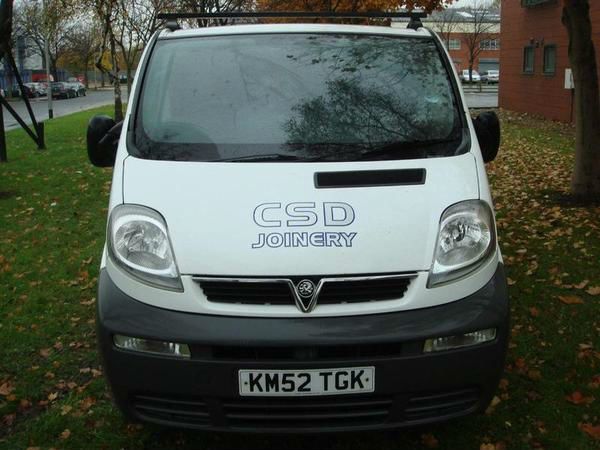 Vauxhall Vivaro 1.9 Di 2900 Swb Commercial Diesel White